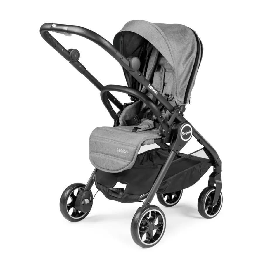 Burigotto Kombikinderwagen 3-in-1 Leblon Light Grey