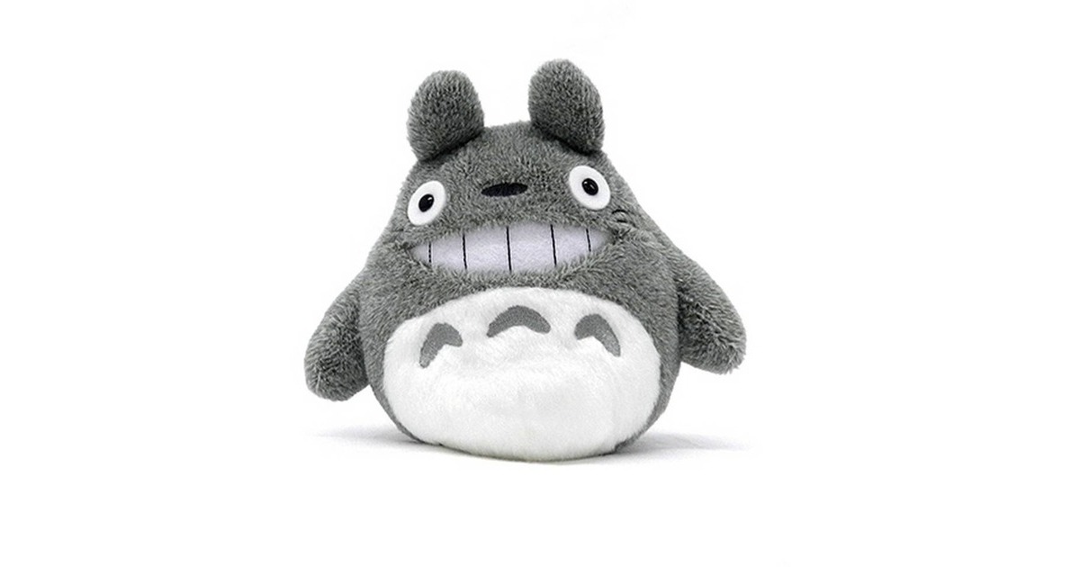 Semic DistributionMy Neighbor Totoro: Totoro Smiling 18 cm Plush Pluchenspeelgoed