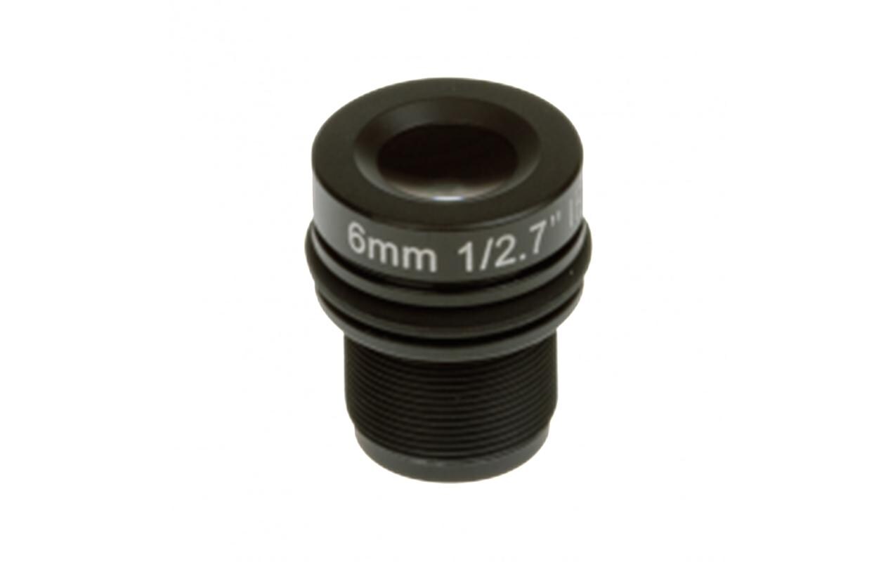 Objektiv M12 6 mm F1.9 4 StückLens M12 6 mm F1.9