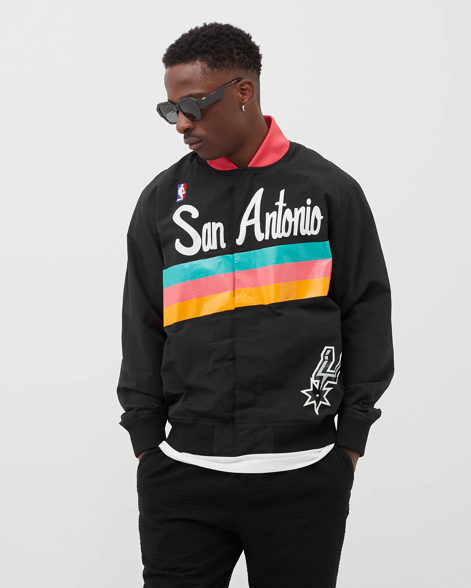 Mitchell & Ness NBA Authentic Warm Up Jacket San Antonio Spurs 1994-95