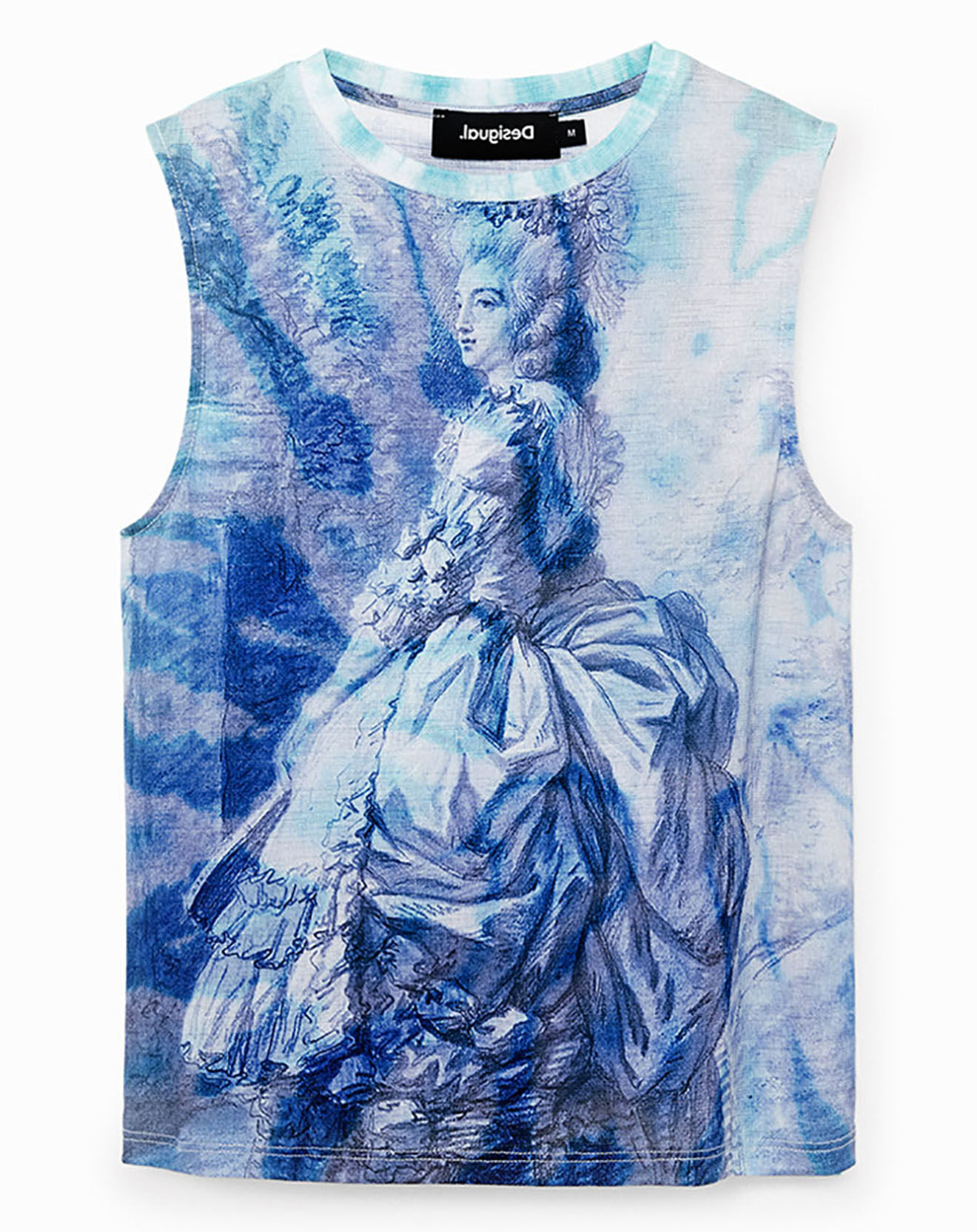 Desigual Top Amalia bleu