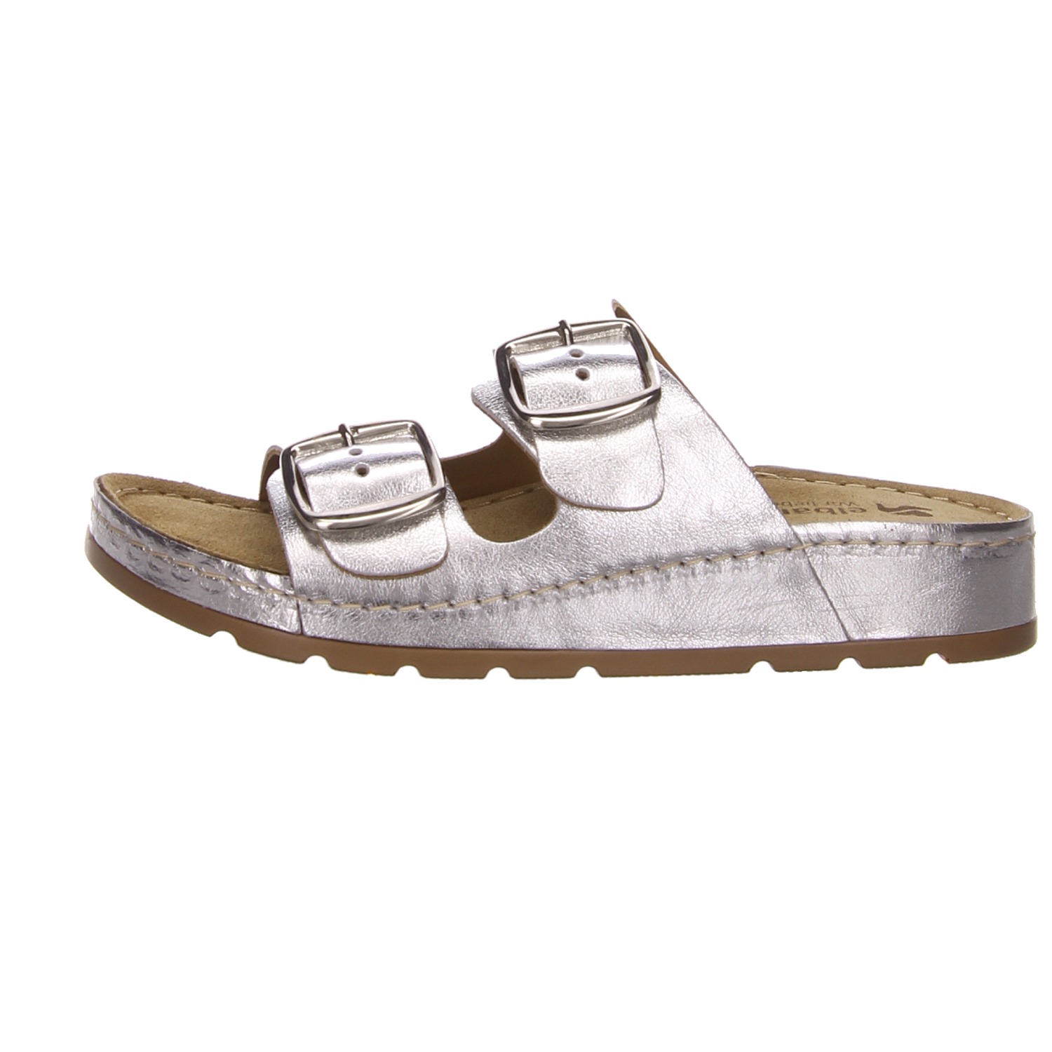 elbandi Pantolette silber gold/silber/bronce