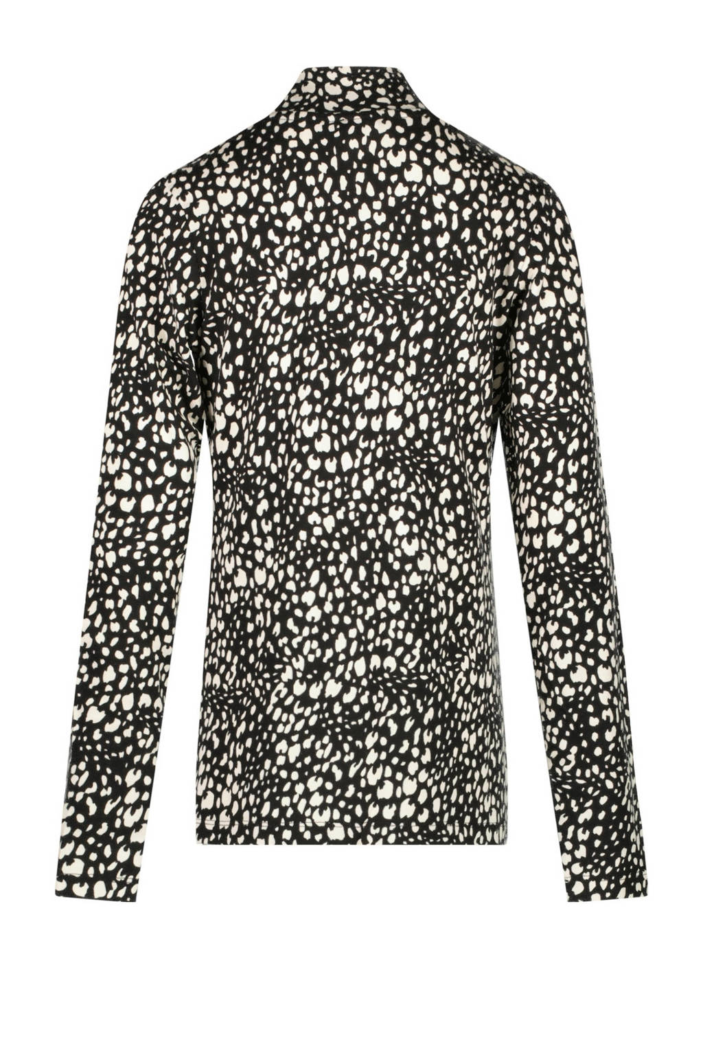 Cars longsleeve MARTINA met all over print zwart/wit