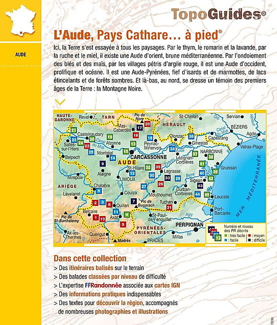FFRP - D011 AUDE PAYS CATHARE A PIED FFRP