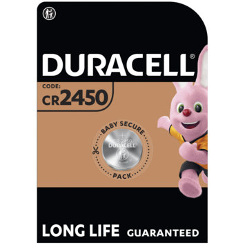 Duracell Batterij CR2450 Lithium-knoopcelbatterij 3V