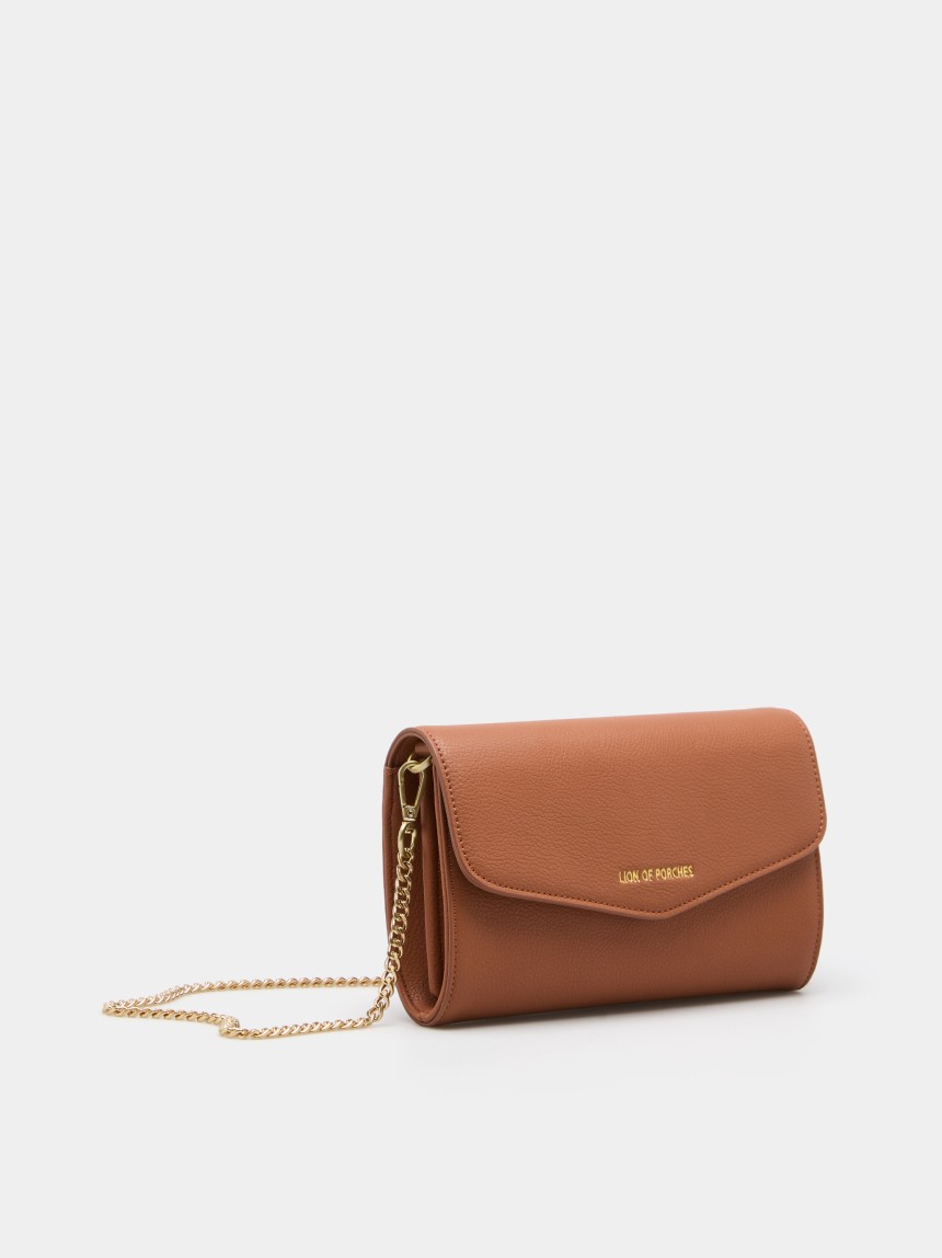 Mala clutch com alça removível