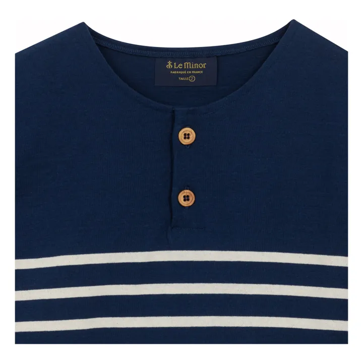 Le Minor Marinière Patte Polo | Bleu marine