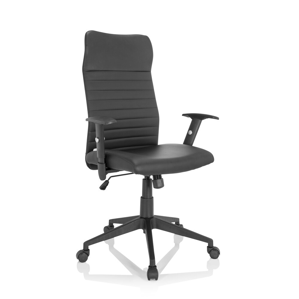 Home Office Bürostuhl ARTON 30 Kunstleder mit Armlehnen (höhenverstellbar) hjh OFFICE