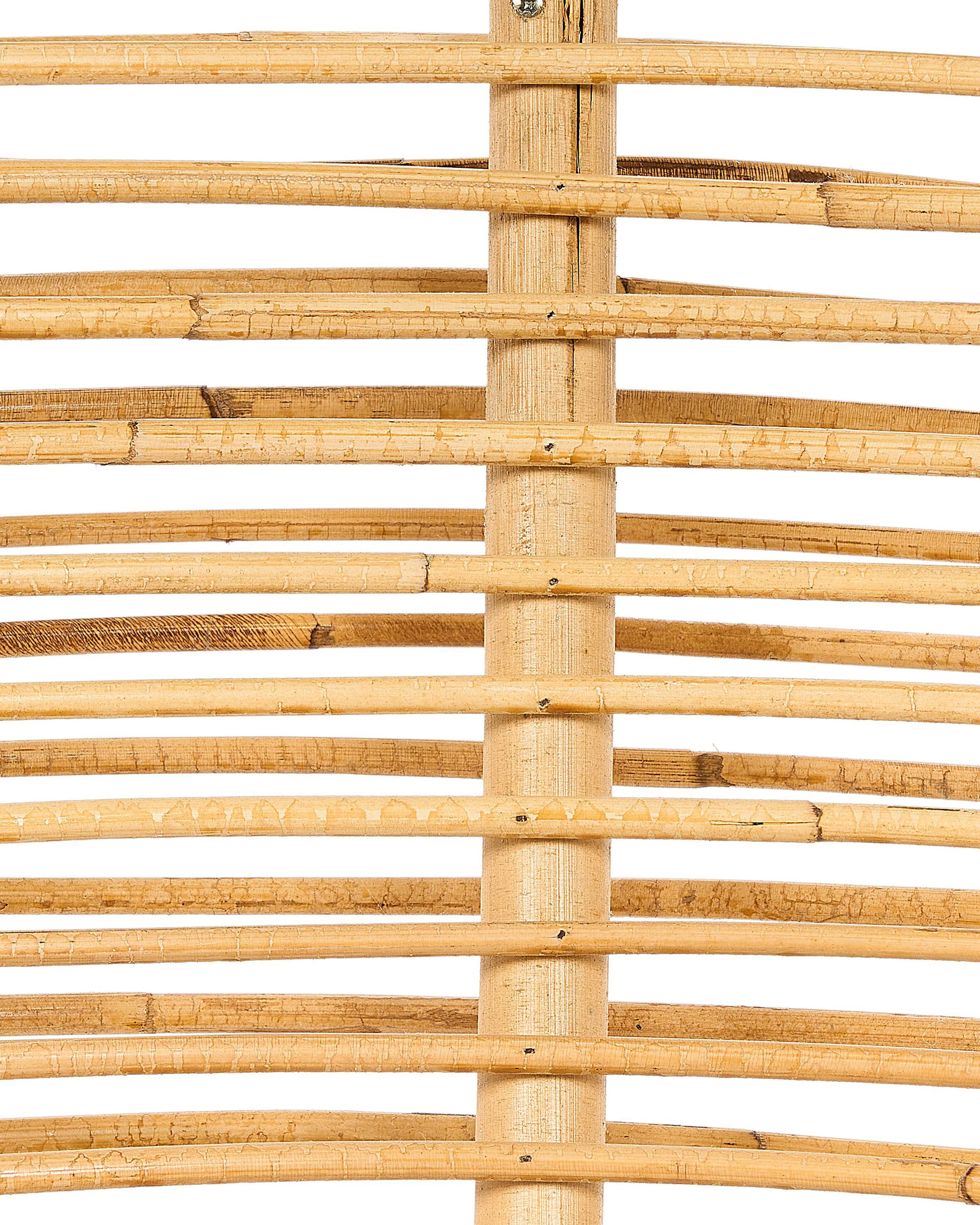 Set van 2 stoelen met zitkussen MARATEA Rotan Natuurlijk