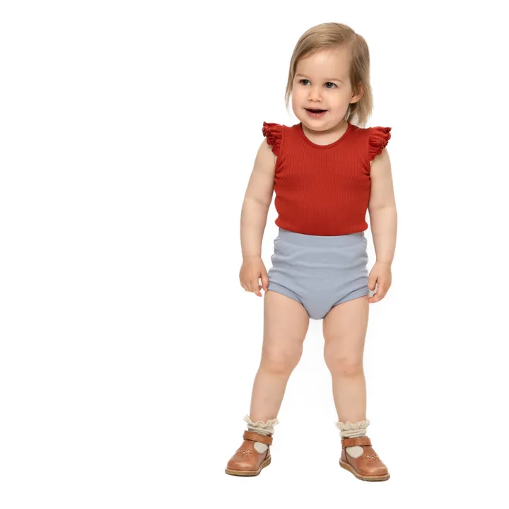 Minimalisma Bloomer Coton Bio Lucky | Bleu ciel