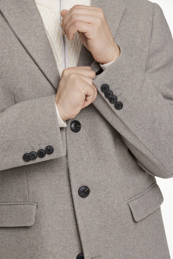 Lindbergh Recycled wool coat Grå