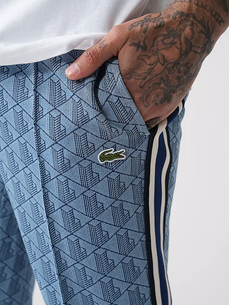 LACOSTE Jogginghose blau