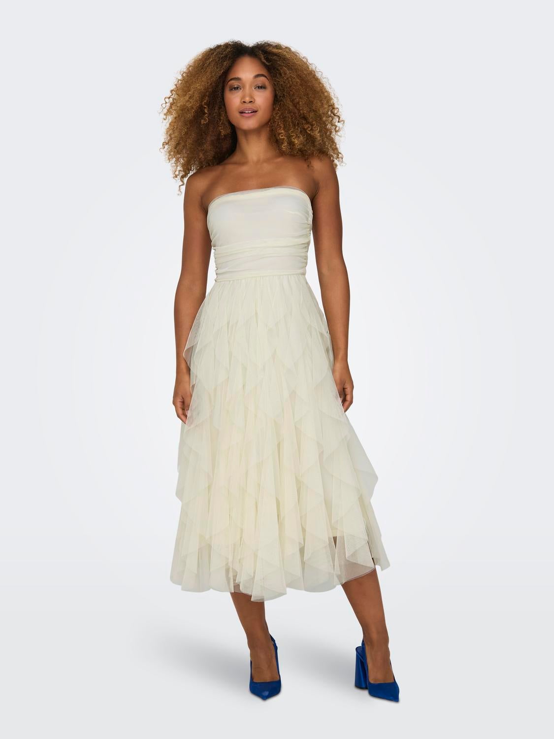 ONLSKY Langes Kleid Cloud Dancer