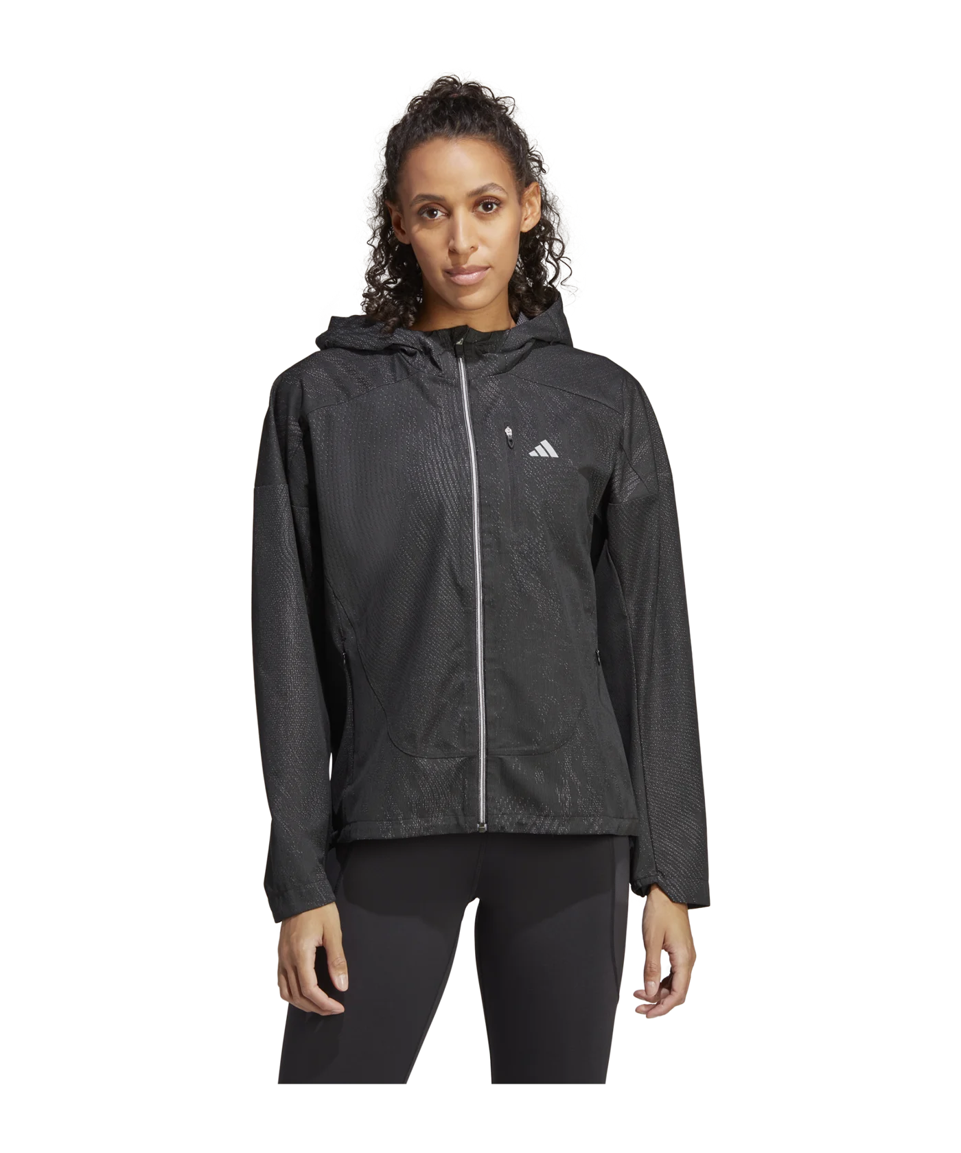 adidas Adizero Trainingsjacke Damen Schwarz