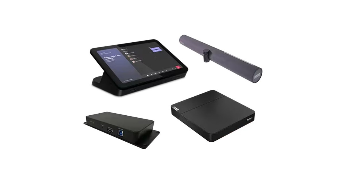 LenovoThinkSmart Core + IP Controller + ThinkSmart Bar 180 Full Room Kit conferentiesysteem  (Zwart, Intel® Core™ i5-1145G7E | 16 GB | 256 GB SSD)