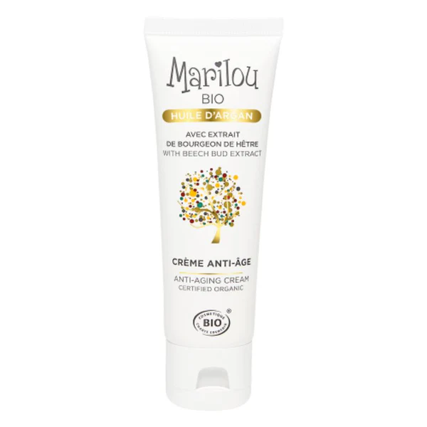 Marilou Bio Crème Anti-Âge à l'Huile d'Argan 50 mL