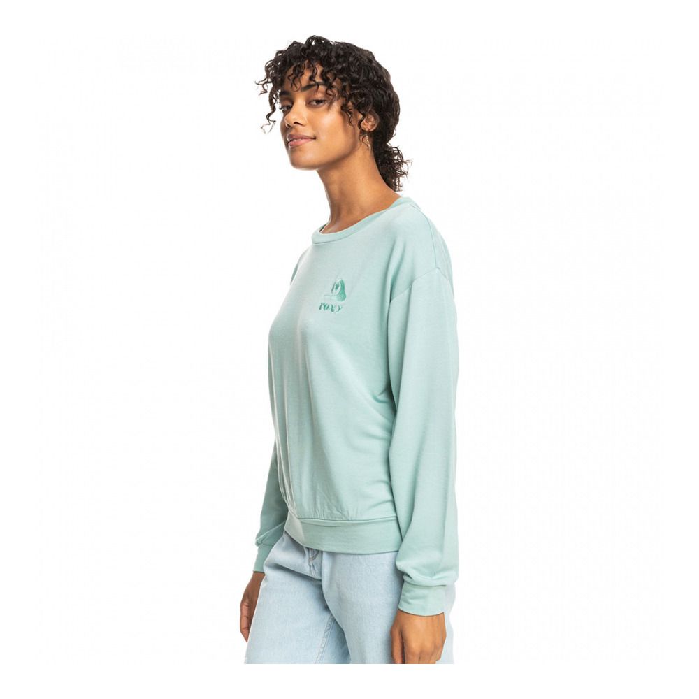 Roxy SURFING BYMOONC - Sweat Femme blue surf