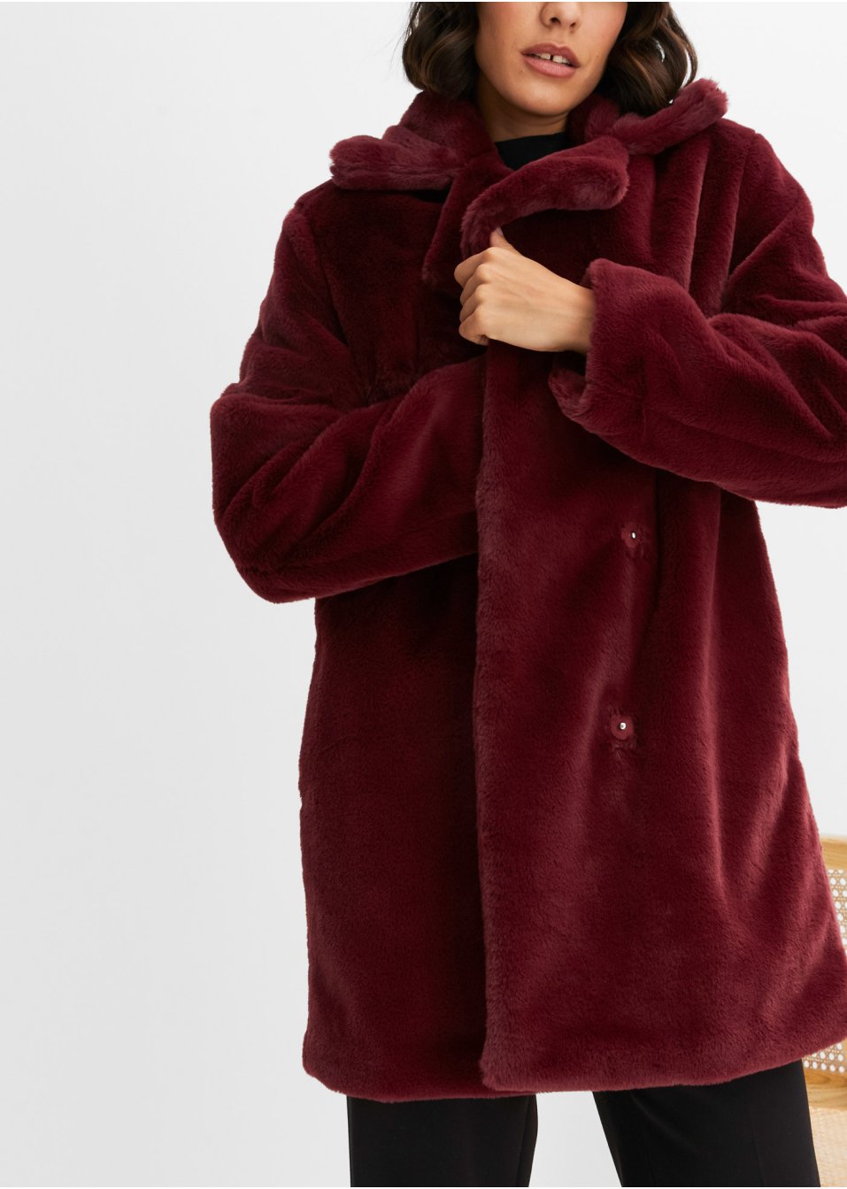 Veste longue douillette