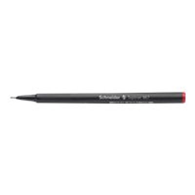 Schneider Topliner 967 - Feutre fin - 0,4 mm - rouge - pointe extra fine