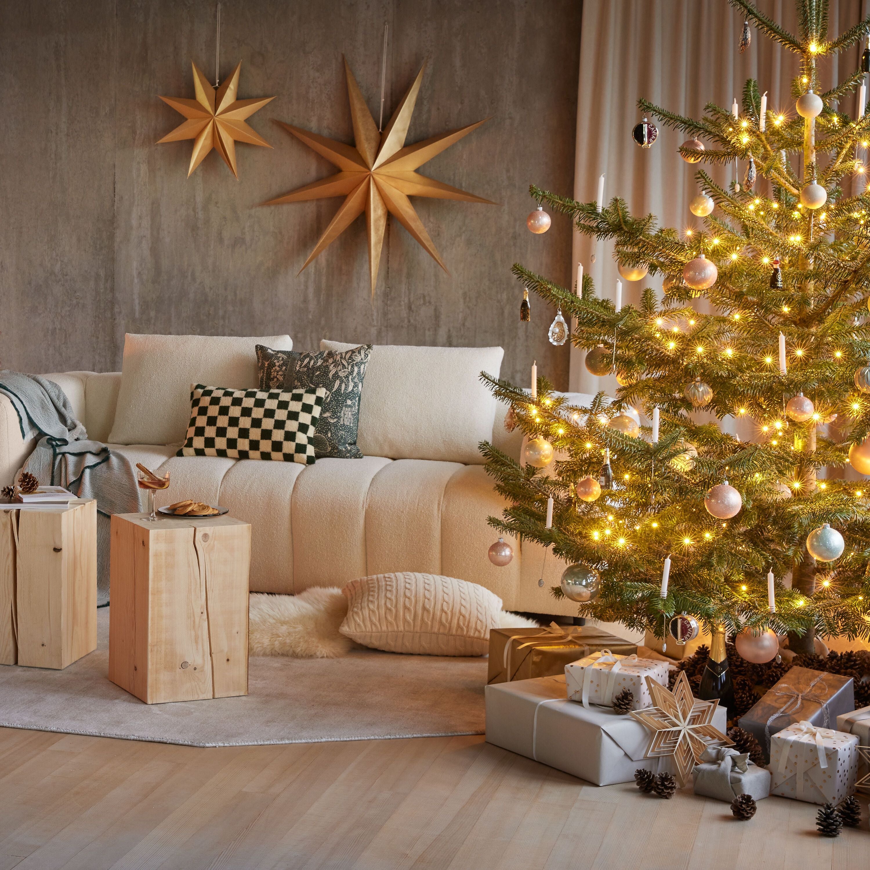 METAL CHRISTMAS Anhänger - Bronze / B: 1.9 cm x T: 7.0 cm