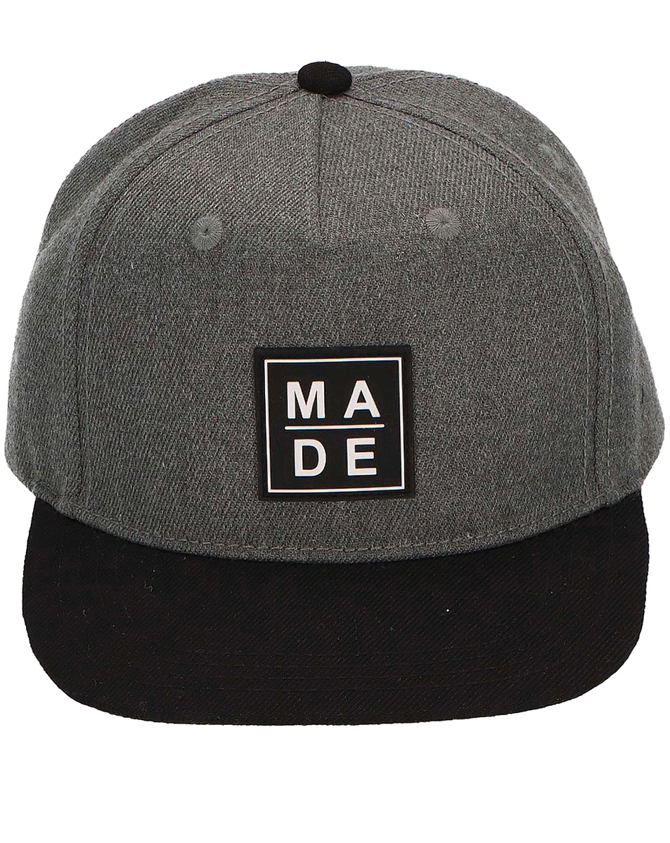 Basecap MADE in rauchgrau