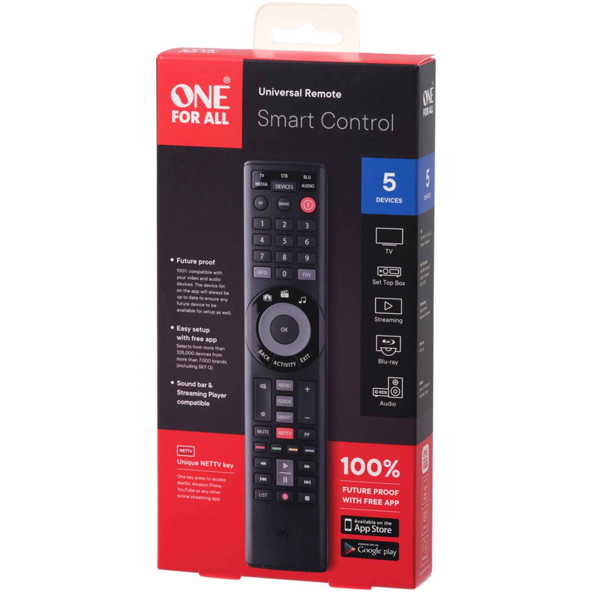 ONE FOR ALL Fernbedienung Smart Control 5