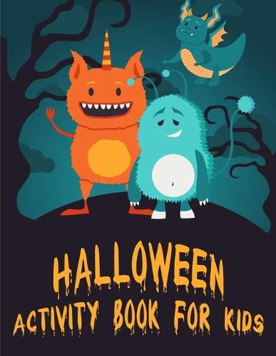 Halloween Activity Book for Kids (Paperback)