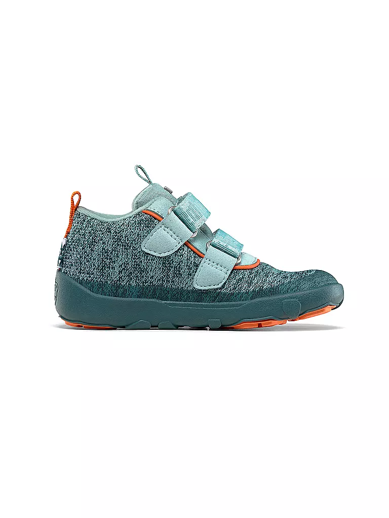 AFFENZAHN Kinder Barfußschuhe - Übergangsschuhe KNIT HAPPY Hase hellgrün