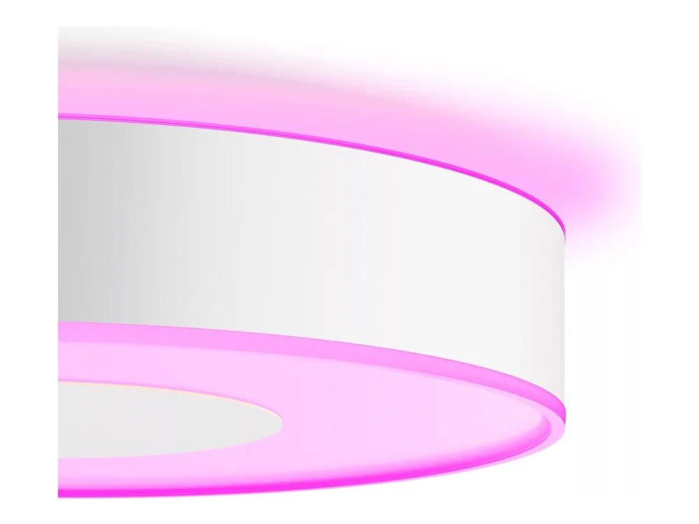 Philips Hue White and Color Ambiance Xamento - Mellemstor loftslampe til badeværelse - Hvid