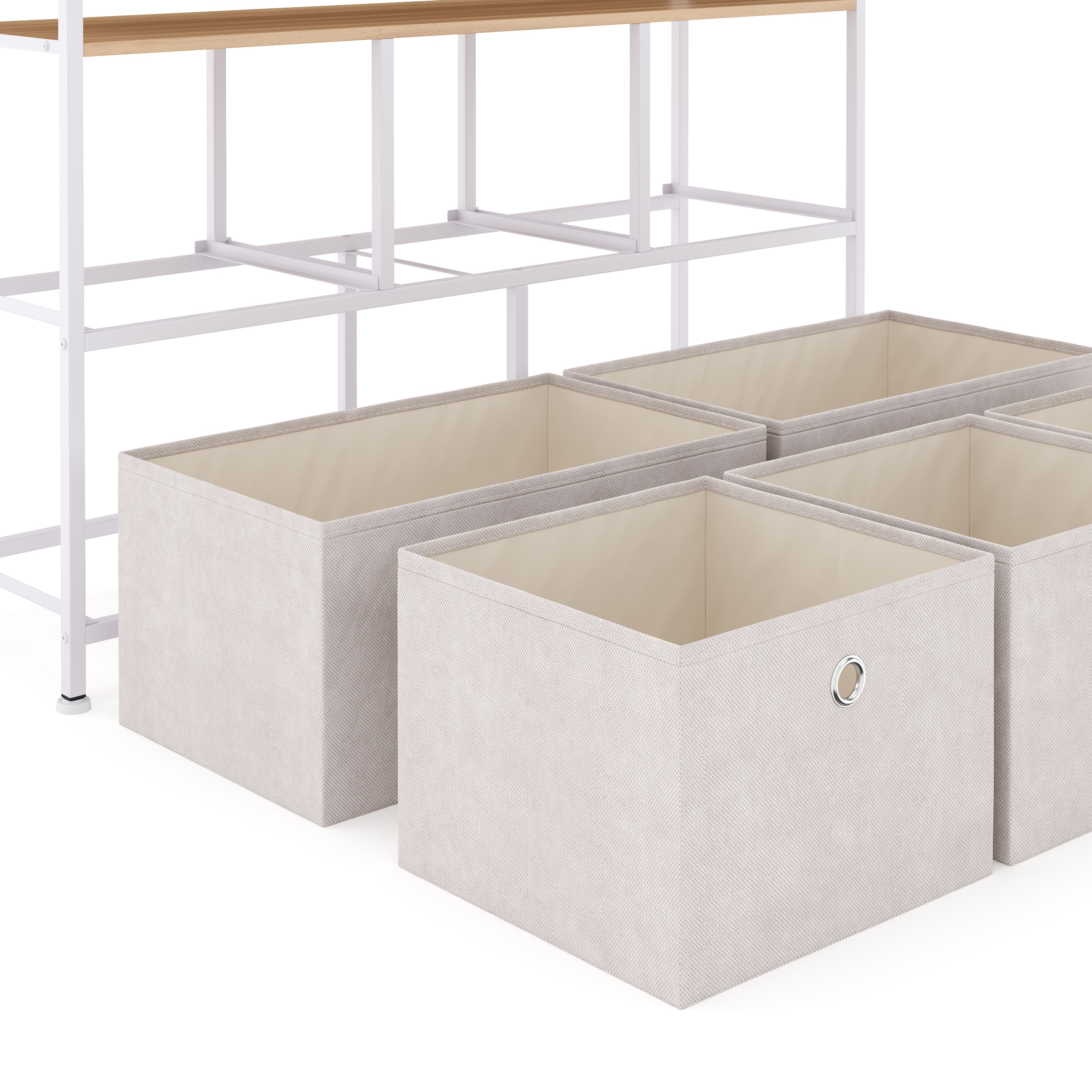 Sideboard MIKA 100 x 78 cm beige