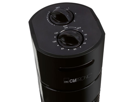 CLATRONIC - Tvl 3770 ventilateur tour silencieuse, minuterie, oscillant...