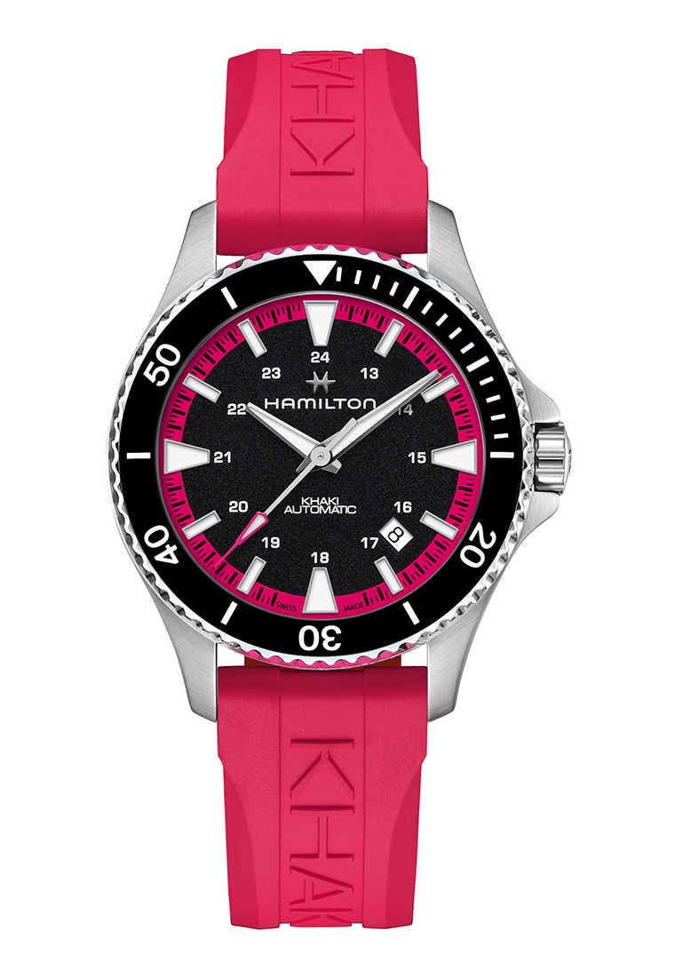Hamilton Khaki Navy Scuba Auto Rosa / Pink H82395330
