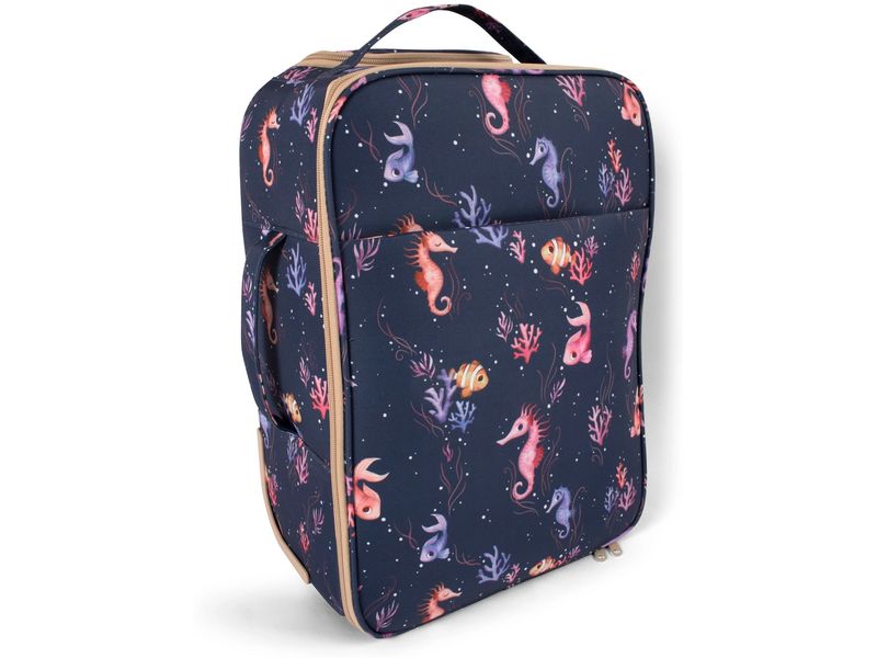 Filibabba Reisetrolley Rainbow Reef Koffer aus recyceltem RPET