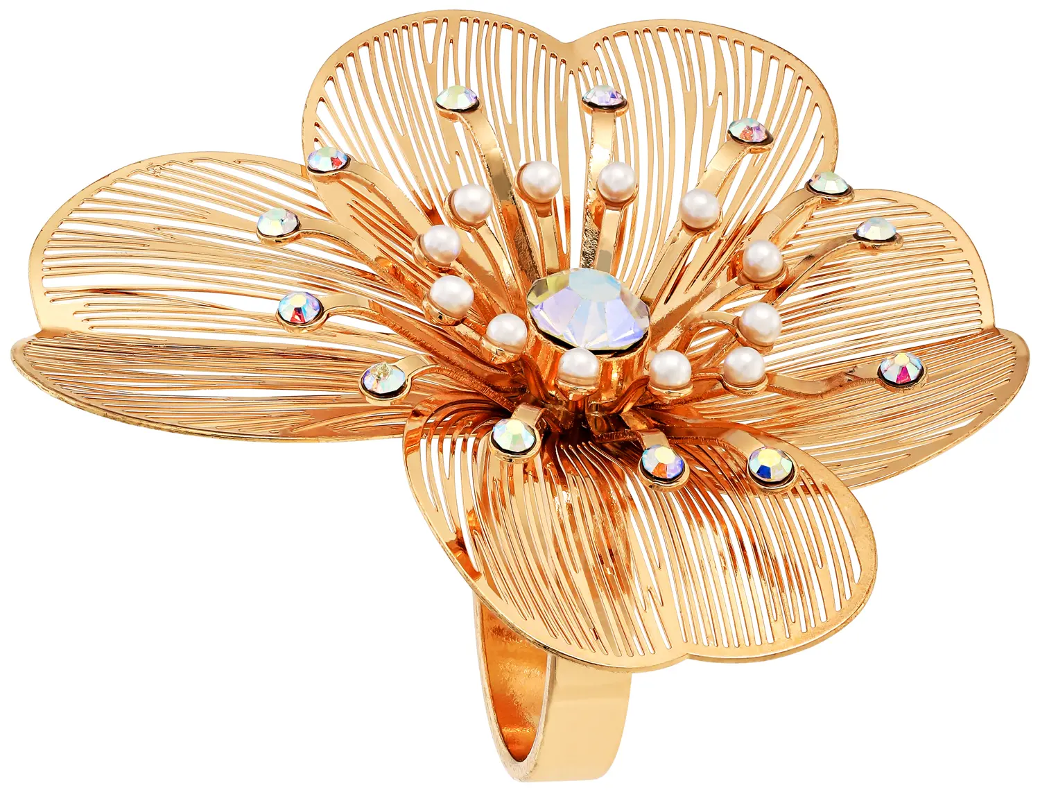 Ring - Golden Petal