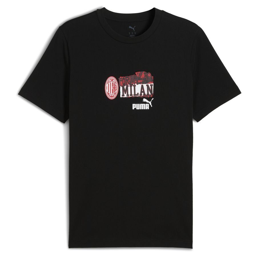 ACM ftblNRGY Tee PUMA Black-For All Time Red