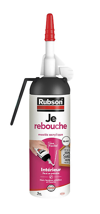 Mastic Rubson Construction Je Rebouche blanc MSP 100ml