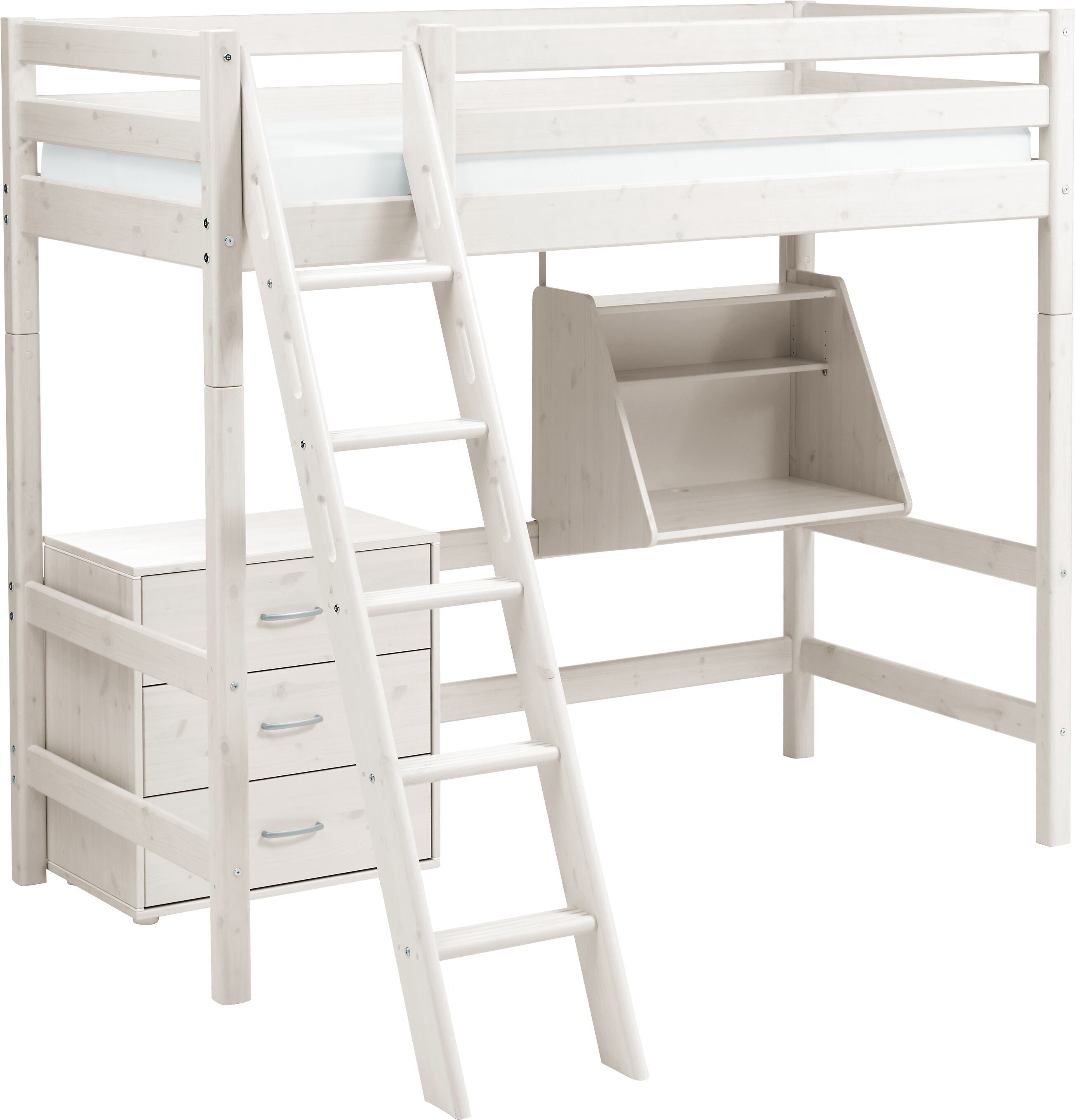 Flexa CLASSIC Hängepult - White Wash / B: 51.0 cm x T: 63.0 cm x H: 72.0 cm