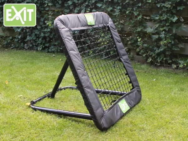 EXIT 43.01.10.00, Firkant, Justerbar vinkel, Fodbold rebounder, Sort