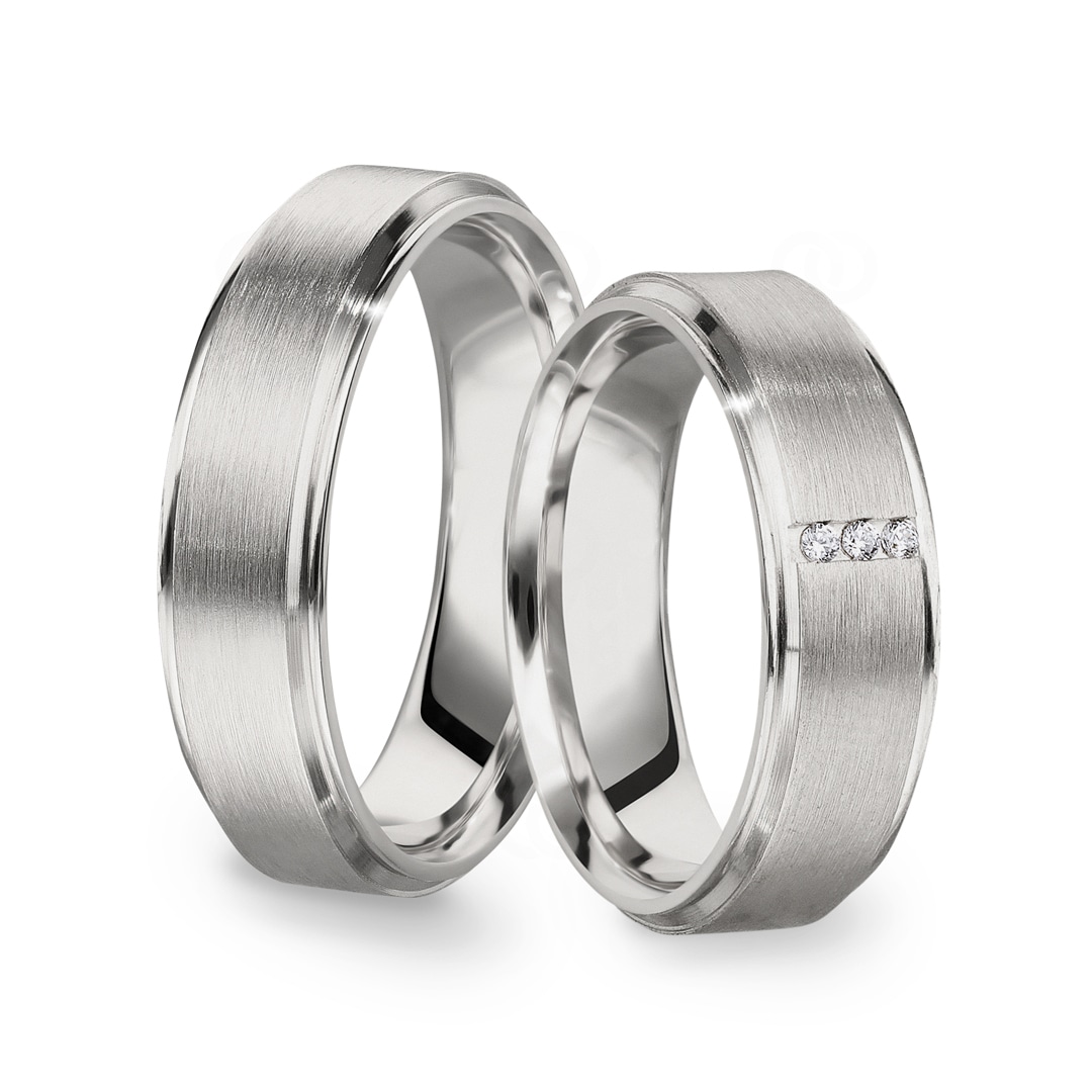 Paarringe 925 Silber Firenze