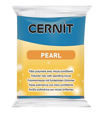 Cernit Polymer Ler - Pearl - Blå