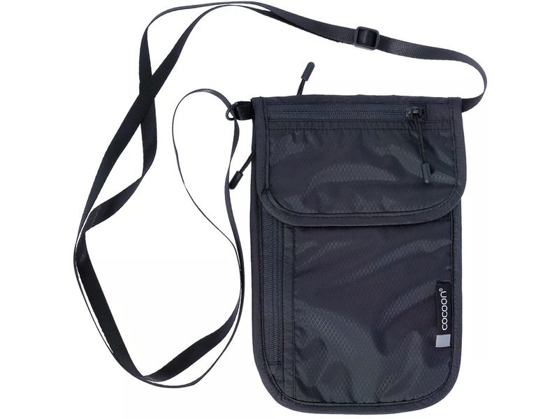 cocoon Travel Neck Wallet Schwarz Leichter Brustbeutel