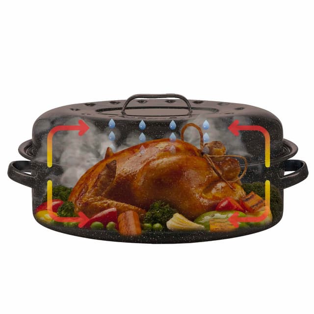 Granite Ware Stegeso rund 26 cm