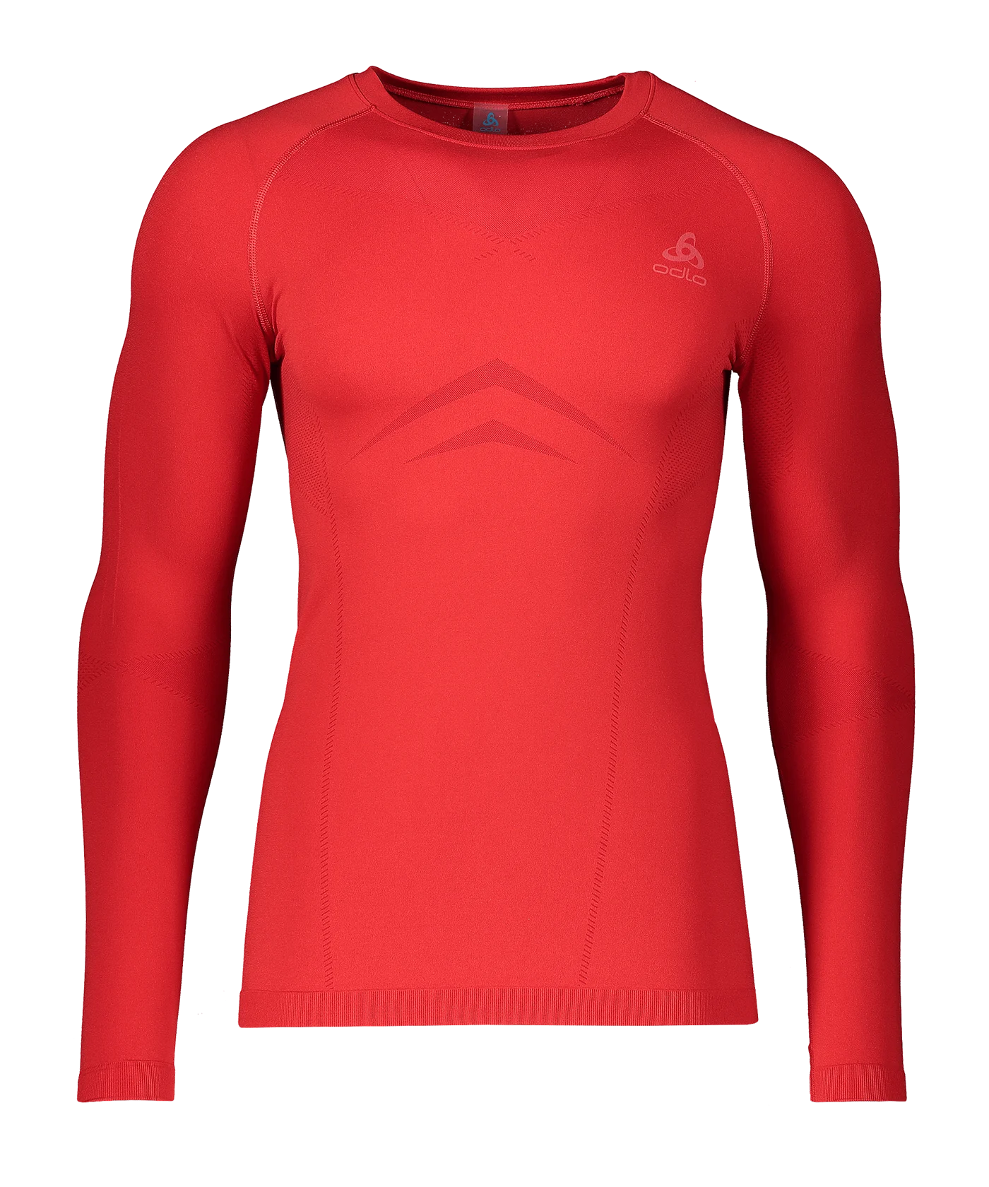 Odlo Performance Fundamentals Light L/S Crew Underwear Shirt Rot