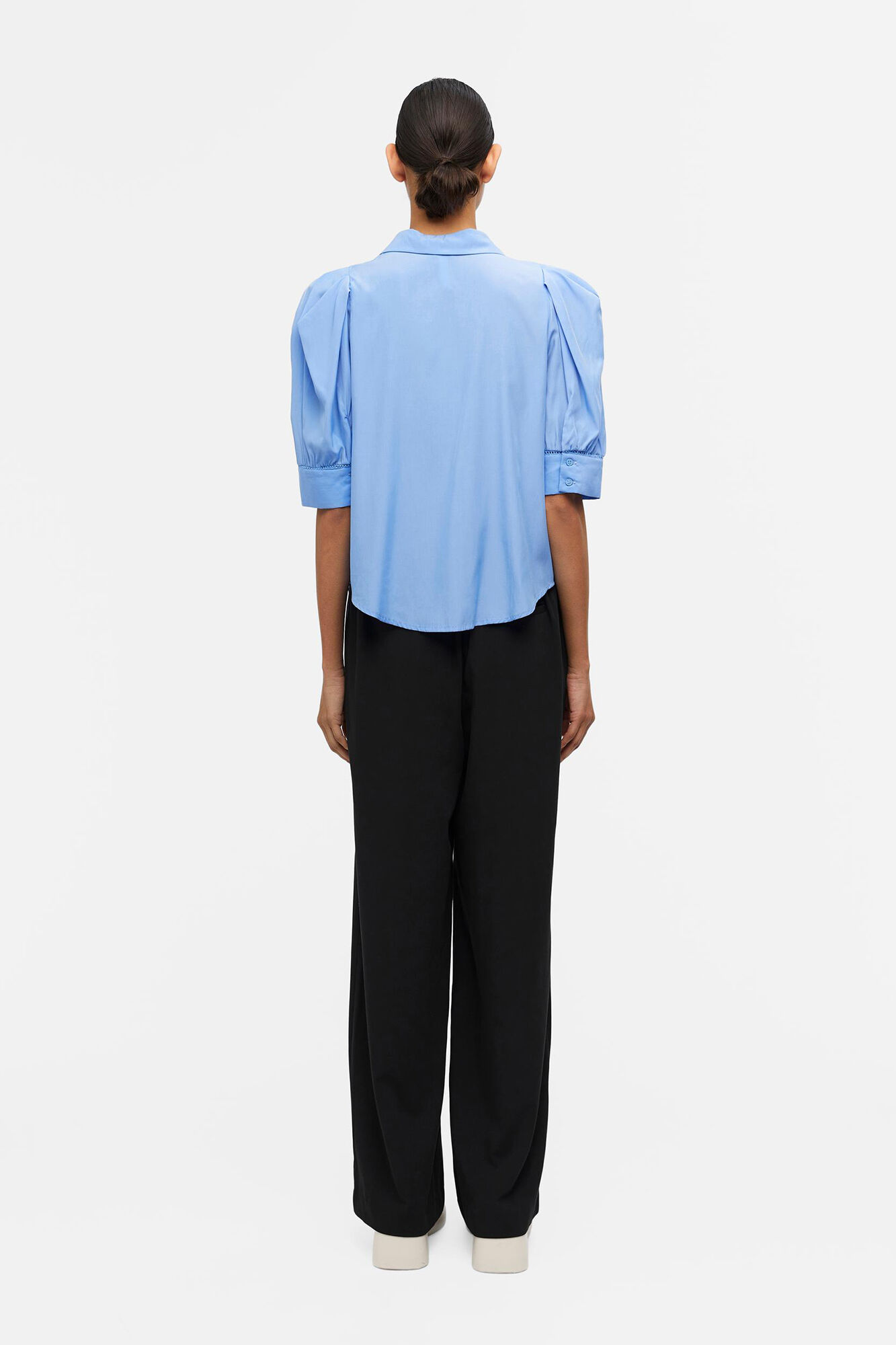 Camisa de manga curta - Azul
