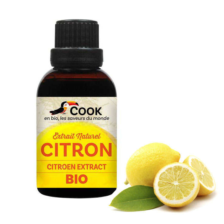 Arôme naturel citron bio