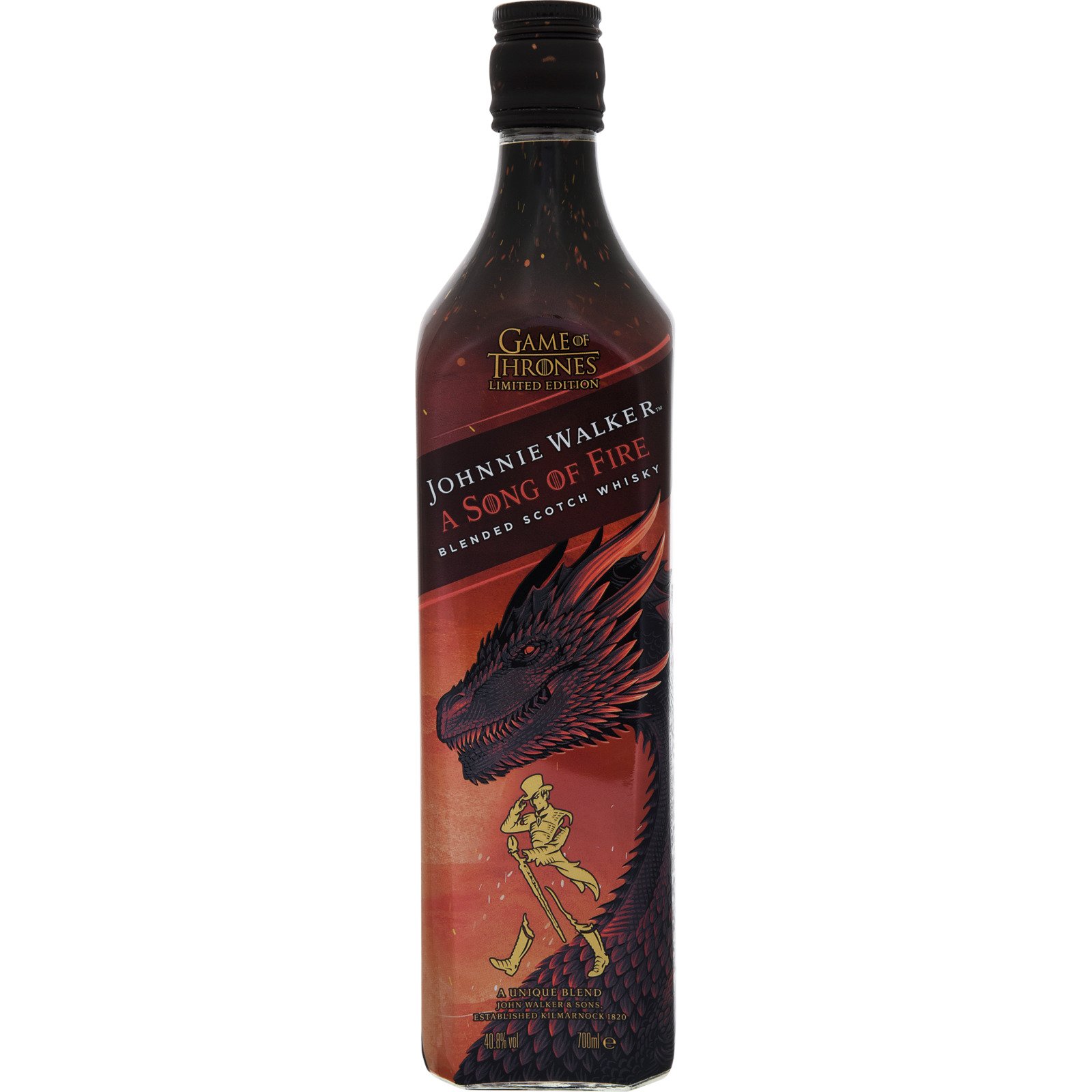 Johnnie Walker a Song of Fire Whisky 70 cl