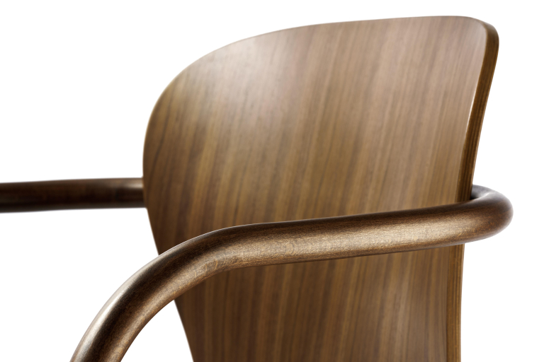 Thonet S220 FDRW bureaustoel eiken