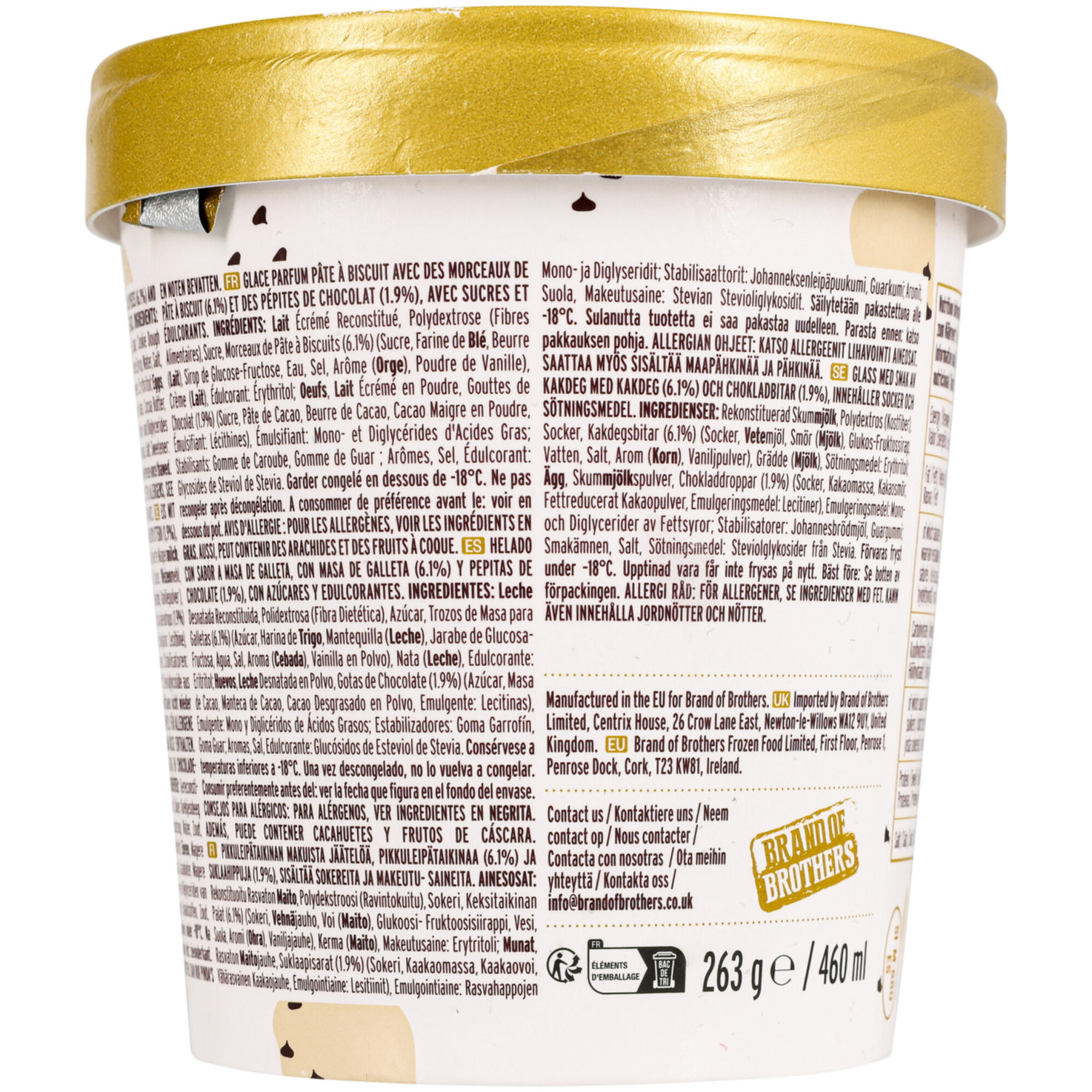 Halo Top Chocolate Chip Cookie