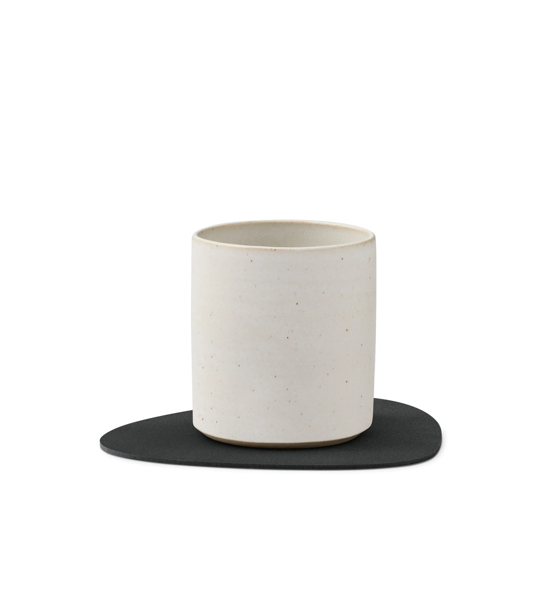 LIND DNA  Nupo glasbrik curve, sort - 11 x 13 cm.