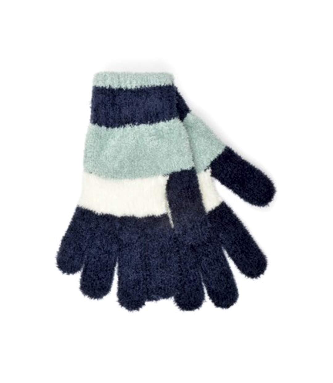 Gants - Femme (Vert pâle/bleu marine/blanc) - UTUT504